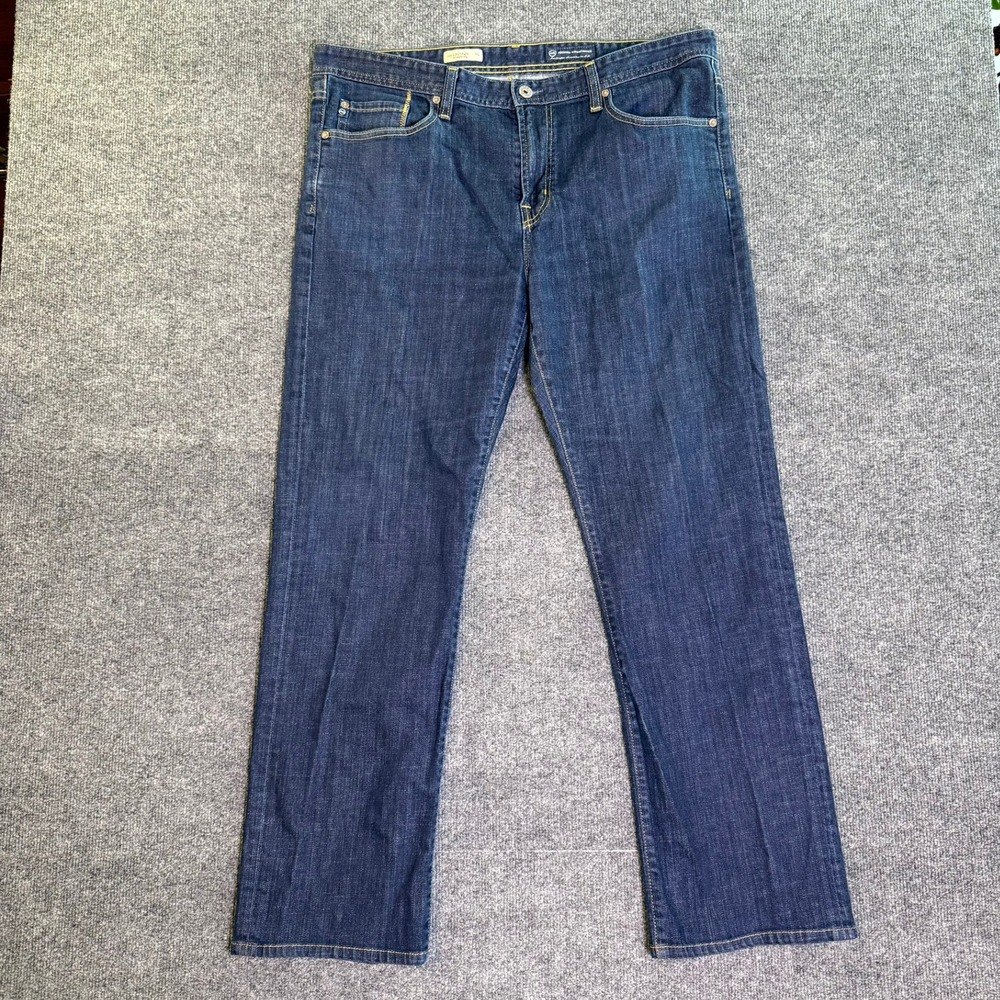 AG Adriano Goldschmied Mens Protege Straight Leg Jeans Dark Wash 38x32 *38x30*